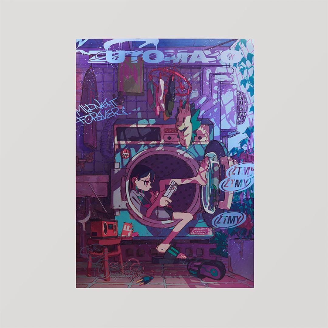 ずっと真夜中でいいのに　HP TOP メタリックポスター　未開封