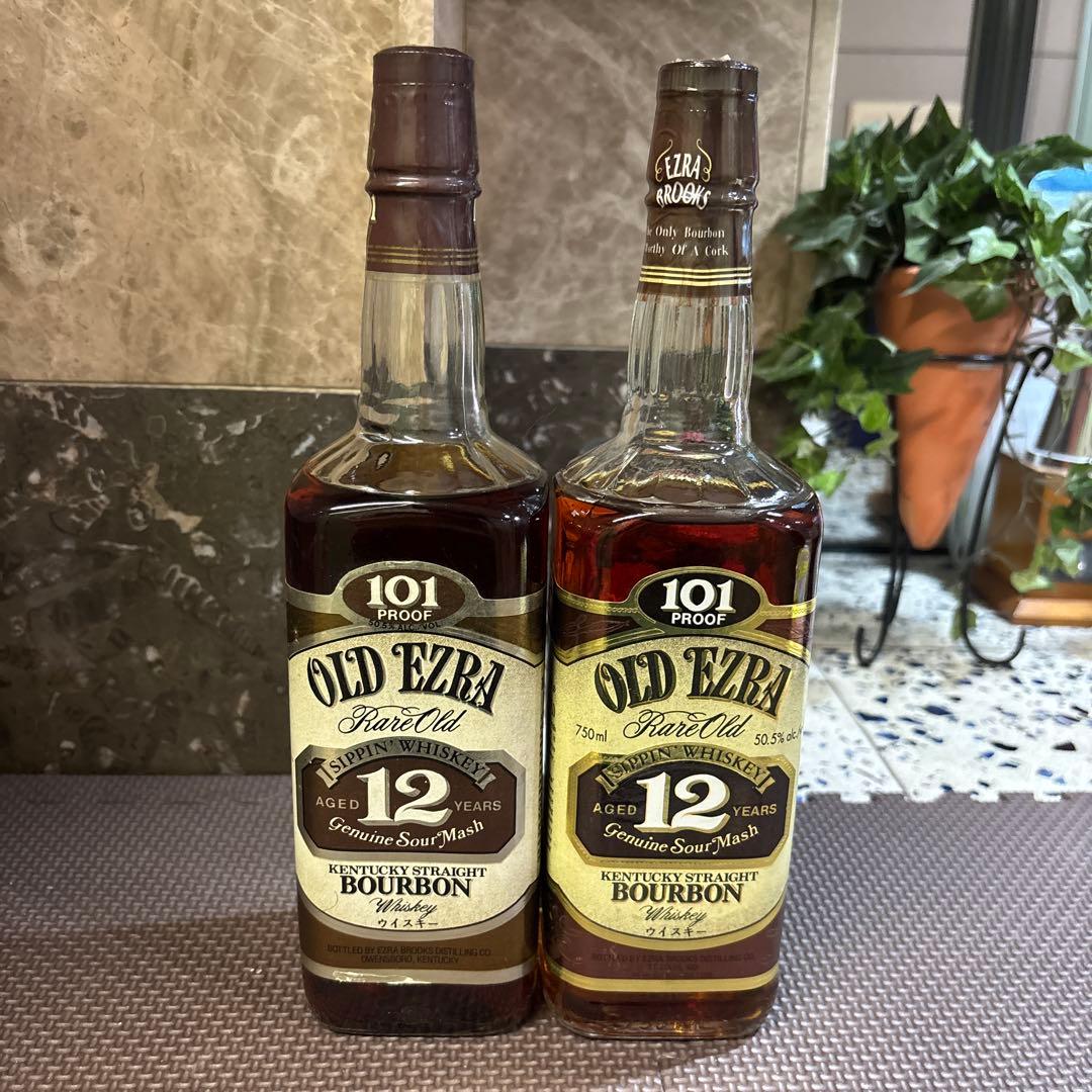 オールドエズラ12年 バーボンウイスキー 750ml ２本