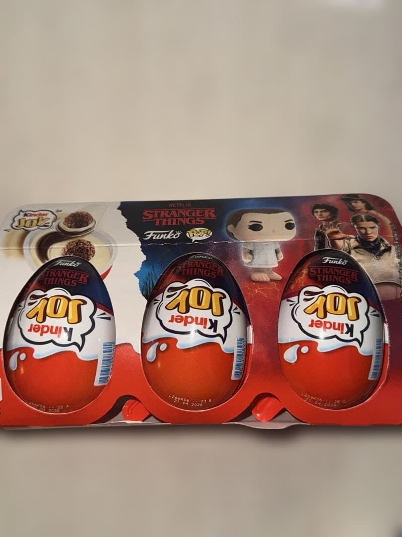 ストレンジャー・シングス キンダージョイ 3個セット Funko × 2