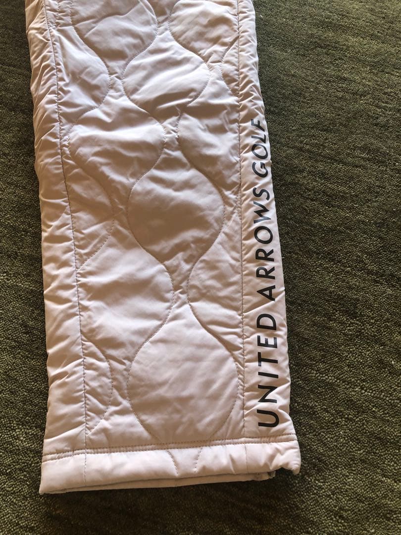 UNITED ARROWS GOLF キルティングパンツ ベージュ