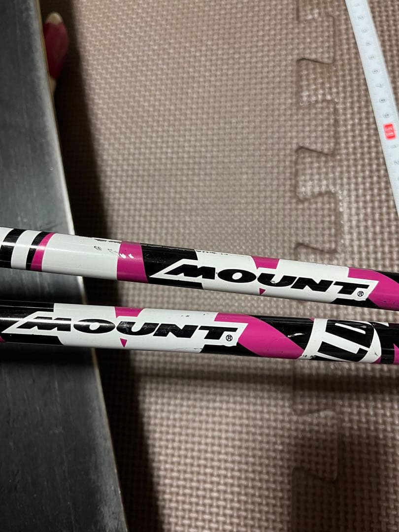 ロシニョール　キッズスキー板　ビンディング　ストック　靴2サイズ　計5点