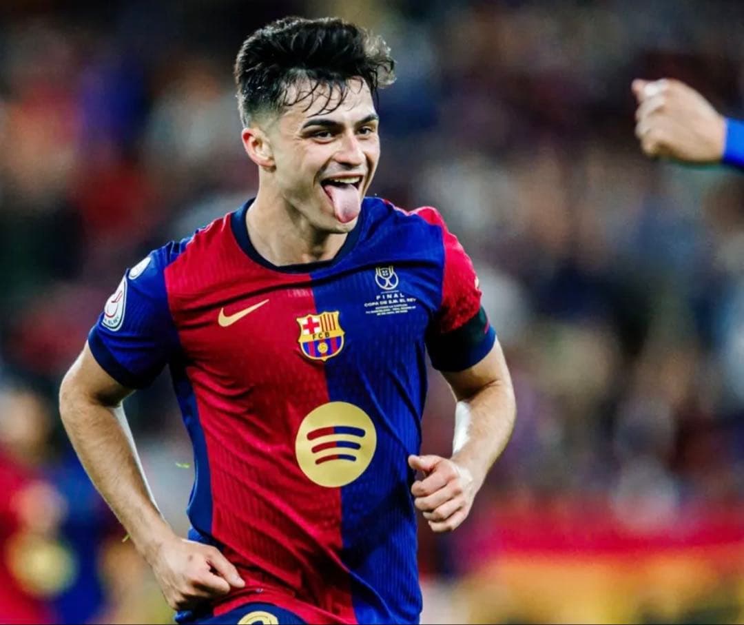 ペドリ　バルセロナ24-25 背番号8 正規品　コパデルレイ決勝仕様