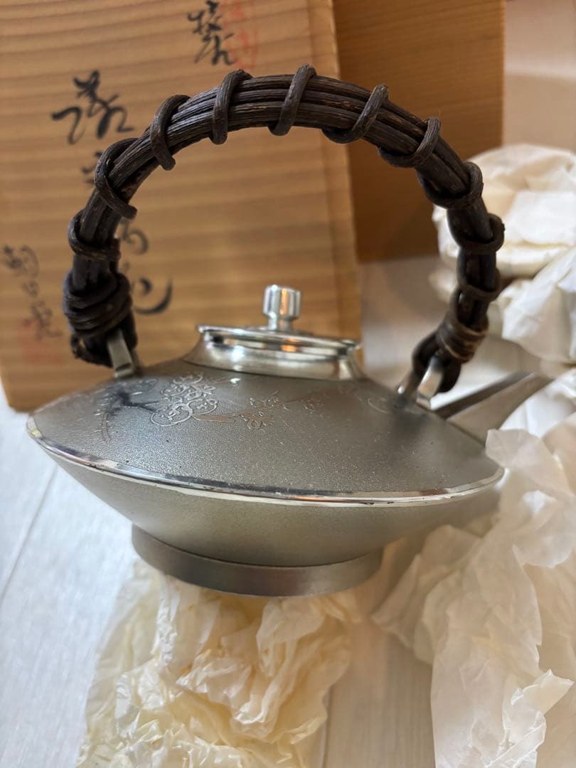 薩摩錫器　急須　盃