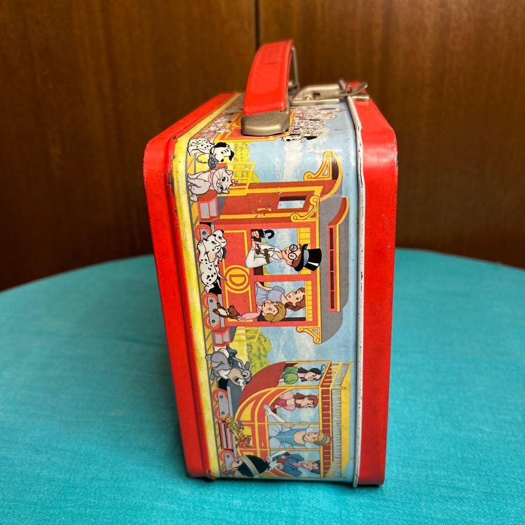 希少ディズニー1970年代ランチボックス缶 アラジンDisney Express