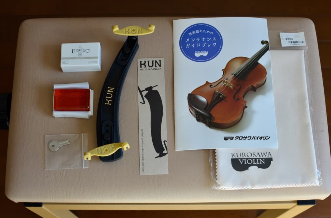 【ほぼ新品】Gliga VASILE gama2 バイオリン 4/4 セット