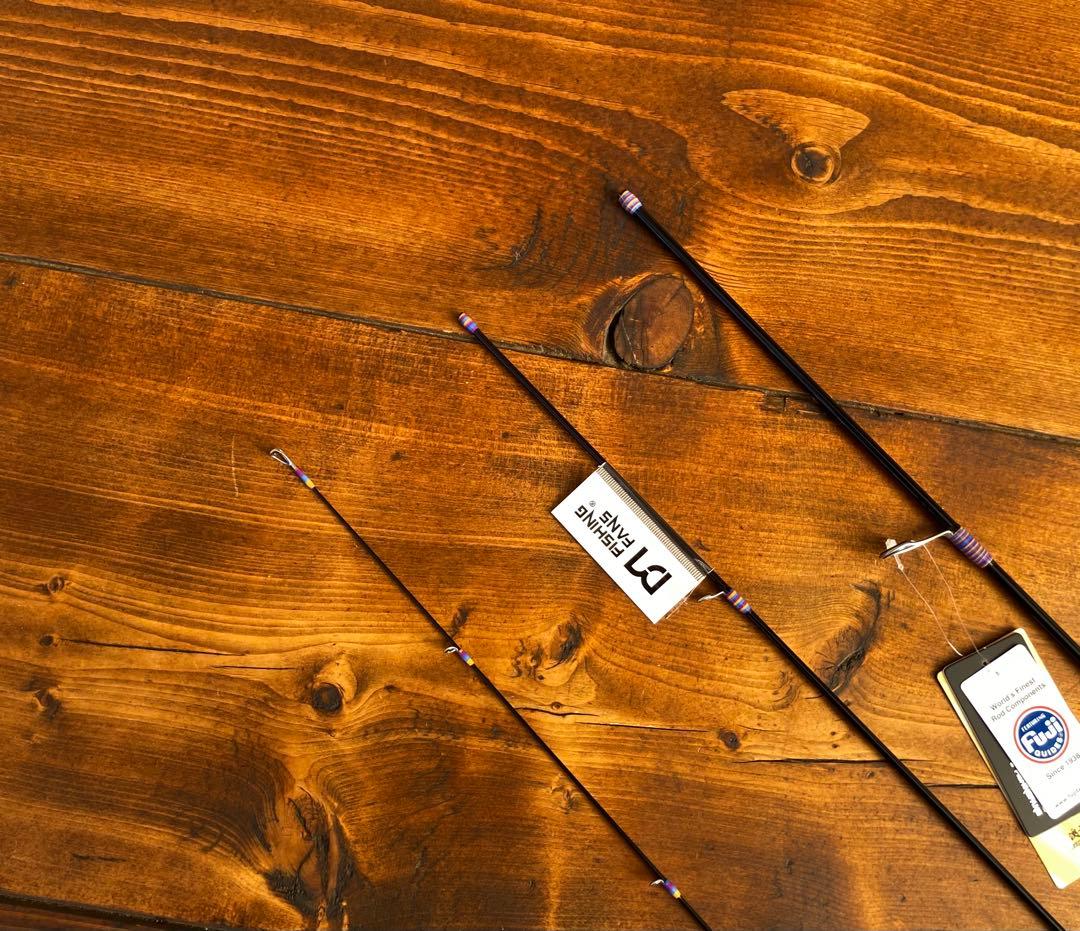 新品未使用　超軽量　カーボンロッド　トラウトロッド　スピニングロッド　アジング