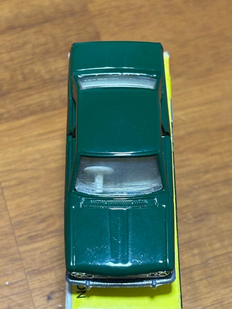 デ*ー様 黒箱最初期トミカ ブルーバード SSS クーペ　1Aホイール　緑　コピ