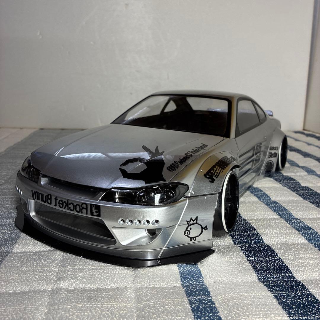 ラジコン・ラジドリ・ロケバニs15シルビア