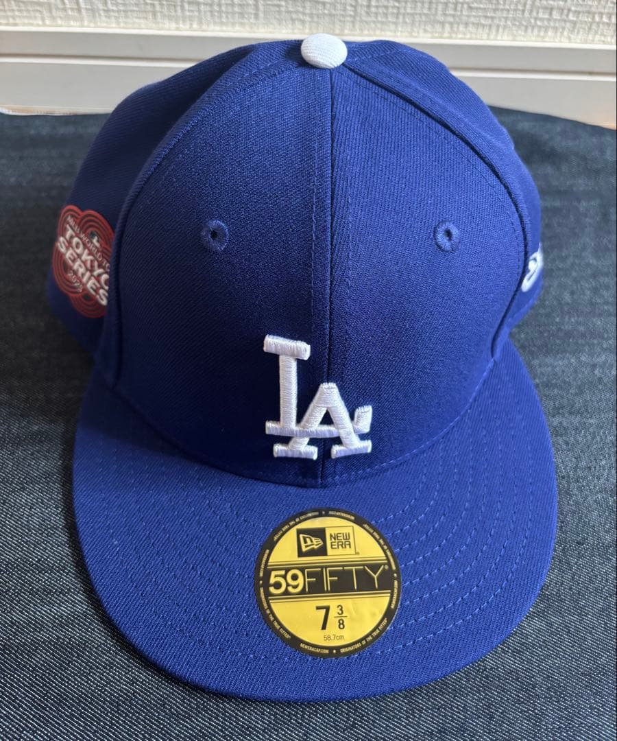 新品 選手着用モデル MLB 東京シリーズ 開幕戦 ドジャース　7 3/8