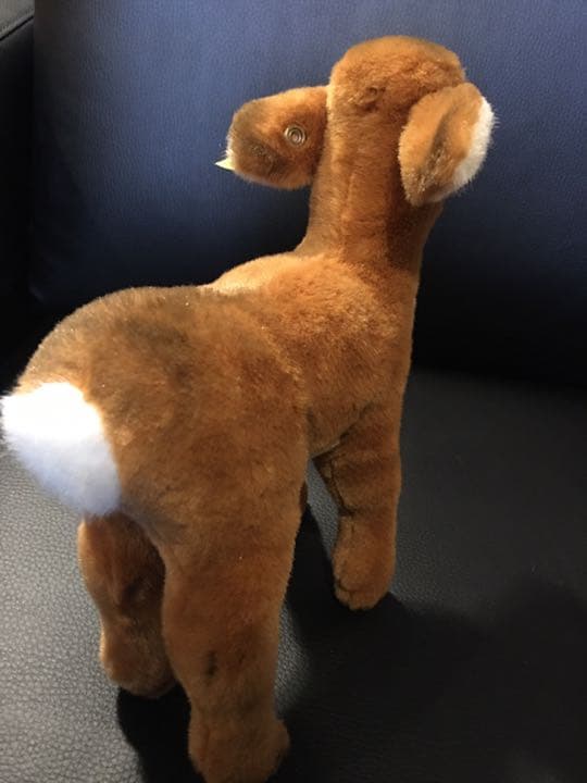 シュタイフ　子鹿ぬいぐるみ　ドイツシュタイフ箱付き