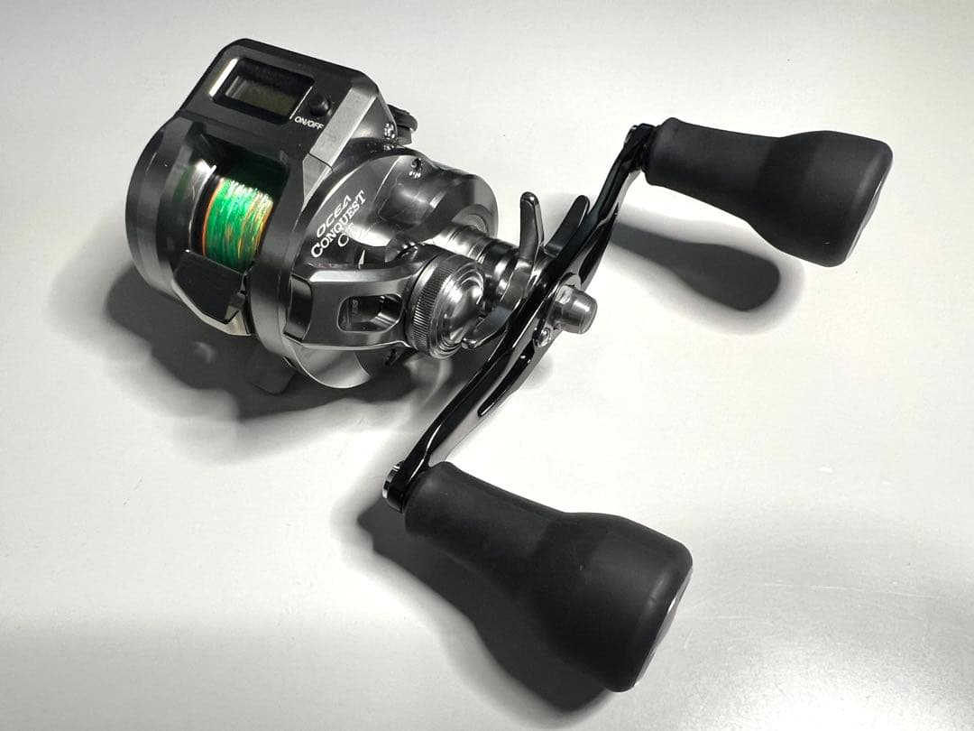 オシアコンクエストCT 200MG 夢屋ウルトラストロングハンドル PE1号付