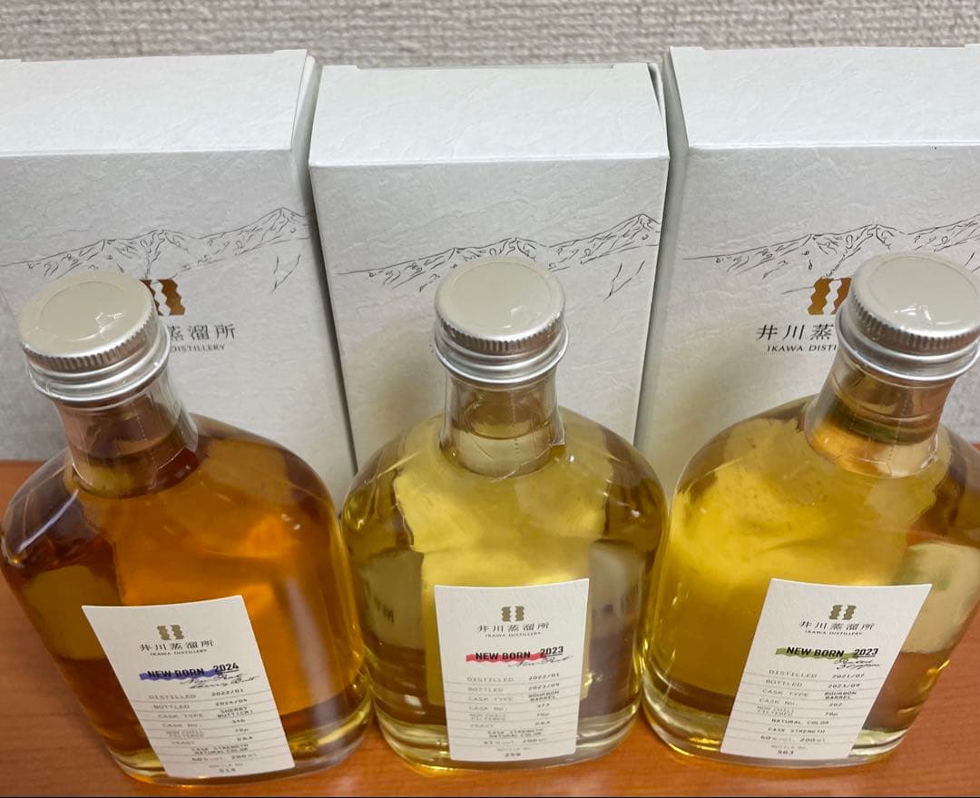 井川蒸溜所 ニューボーン 2023 & 2024 シェリー ウイスキー