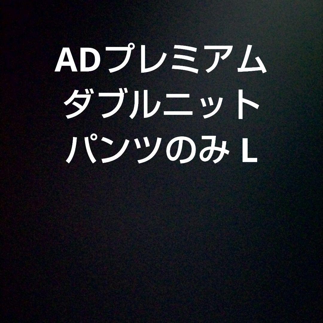 【新品未使用】ADプレミアム ダブルニット トラックジャケット&パンツ L上下