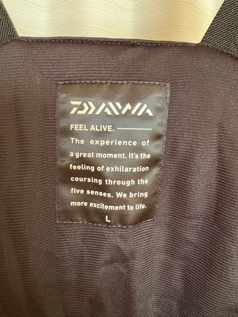 DAIWAレインマックス ハイパー ハイロフト上下セット レッド L