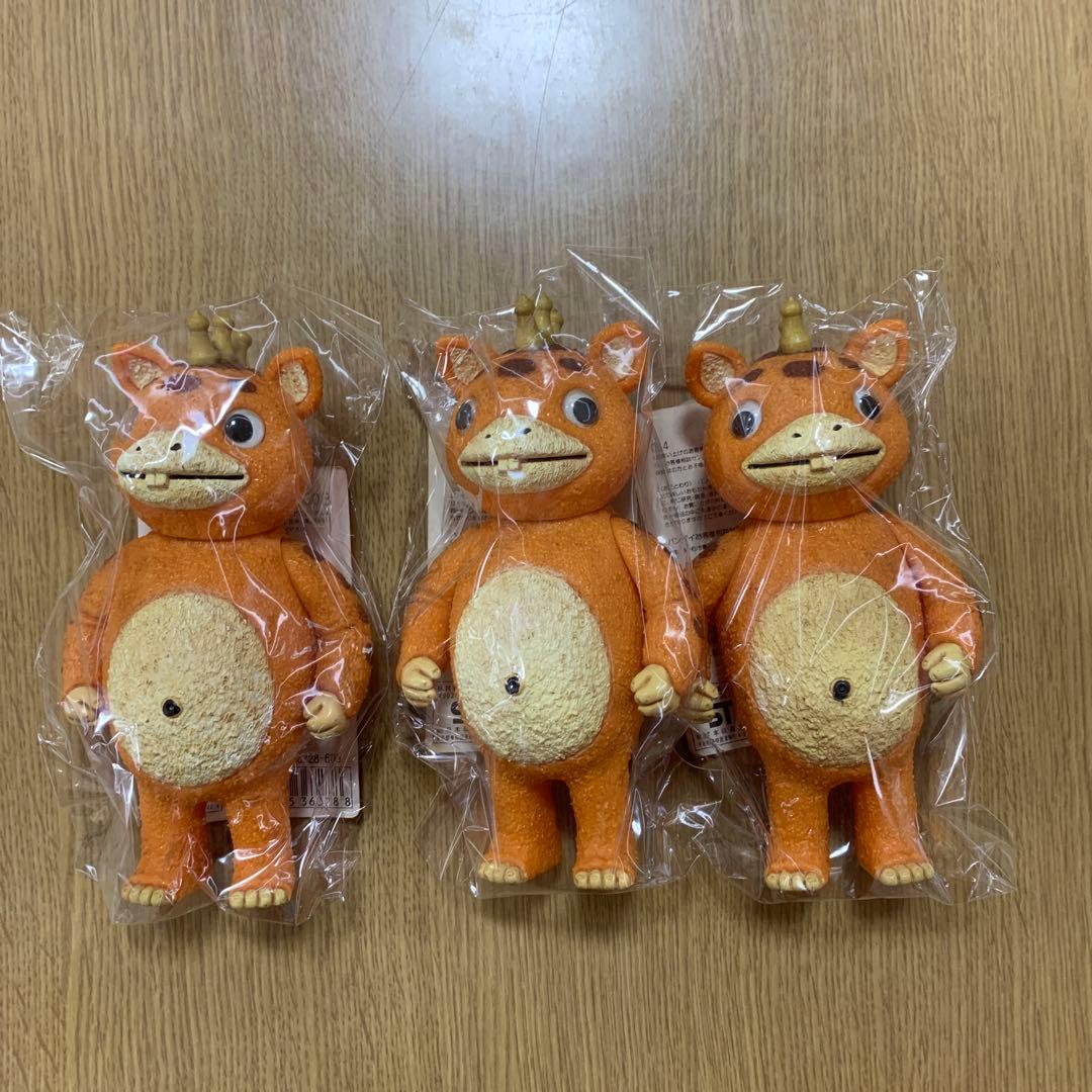 快獣ブースカ　ソフビ　バンダイ タグ付き　1992年　日本製　新品未使用品