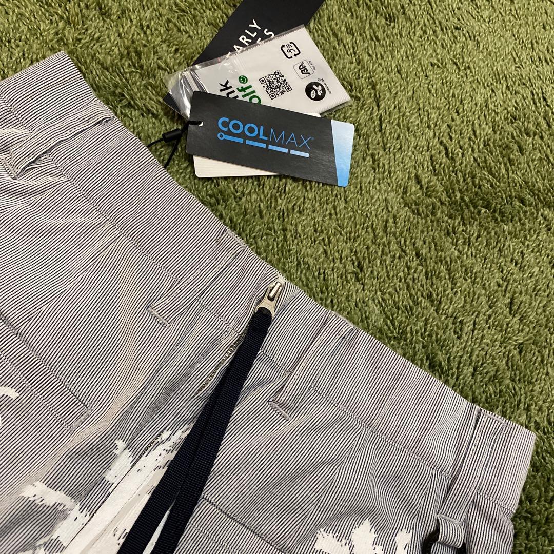 パーリーゲイツ☆タグ付き新品 クールマックス パームツリー柄 スカート ヤシの木