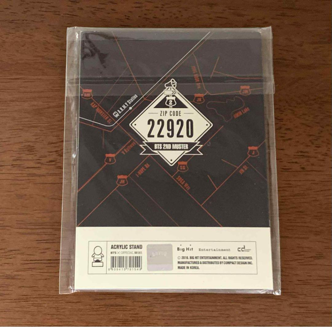 BTS ジョングク　公式　アクリルスタンド　5点