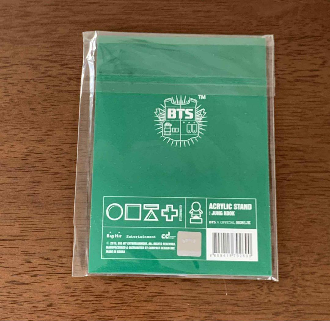 BTS ジョングク　公式　アクリルスタンド　5点
