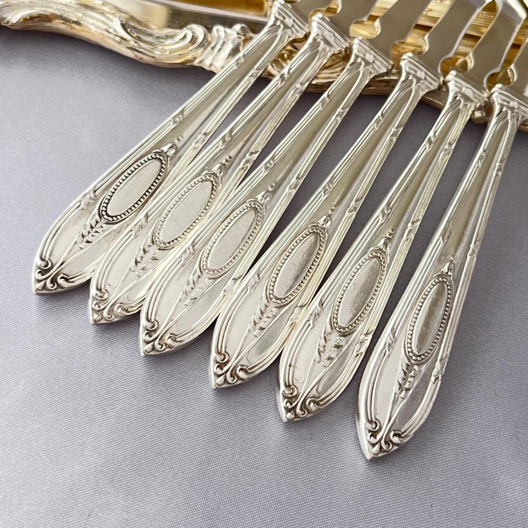 【Roberts & Belk】ビクトリアン カトラリーセット 12本