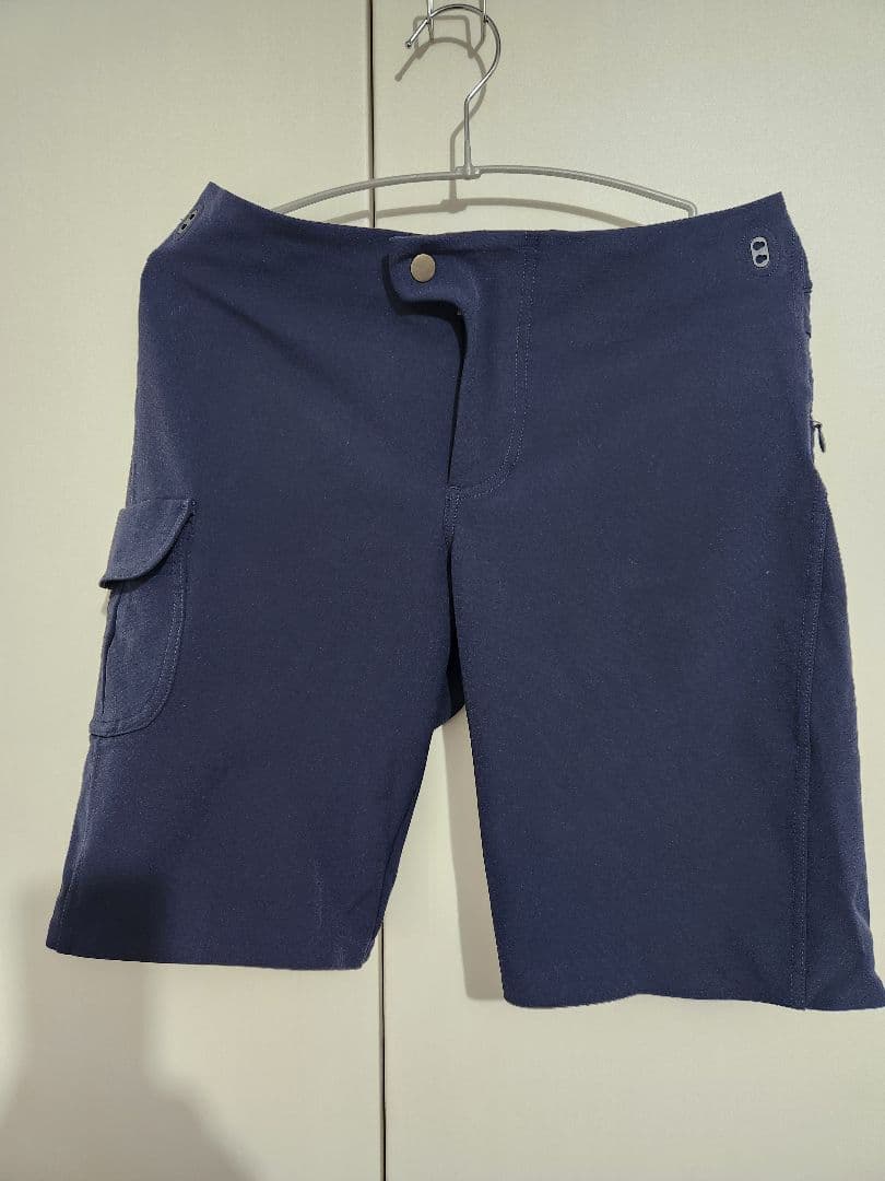 Cafe du Cycliste グラベル カーゴ ショーツ S ネイビー