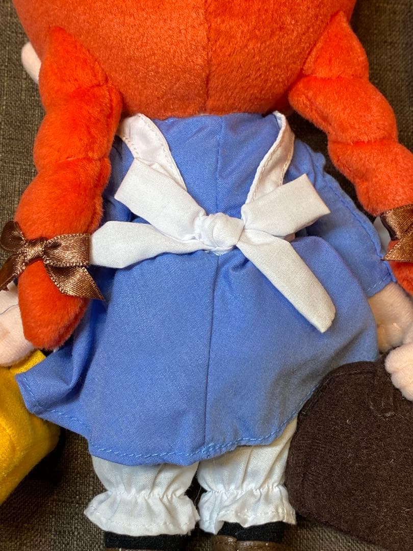 世界の名作 赤毛のアン ぬいぐるみ 2体セット 32cm 30cm 2002年