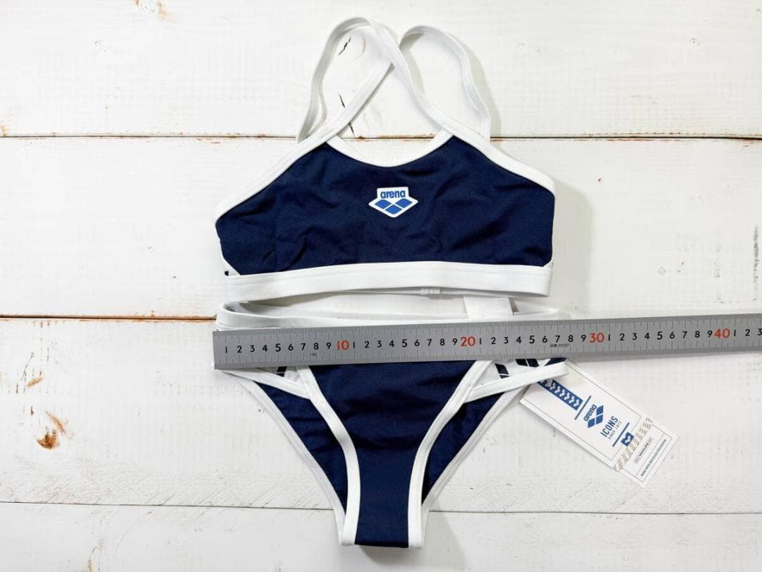 Arena 女性用 ビーチバレー ツーピースビキニ ブルマ Navy USA24
