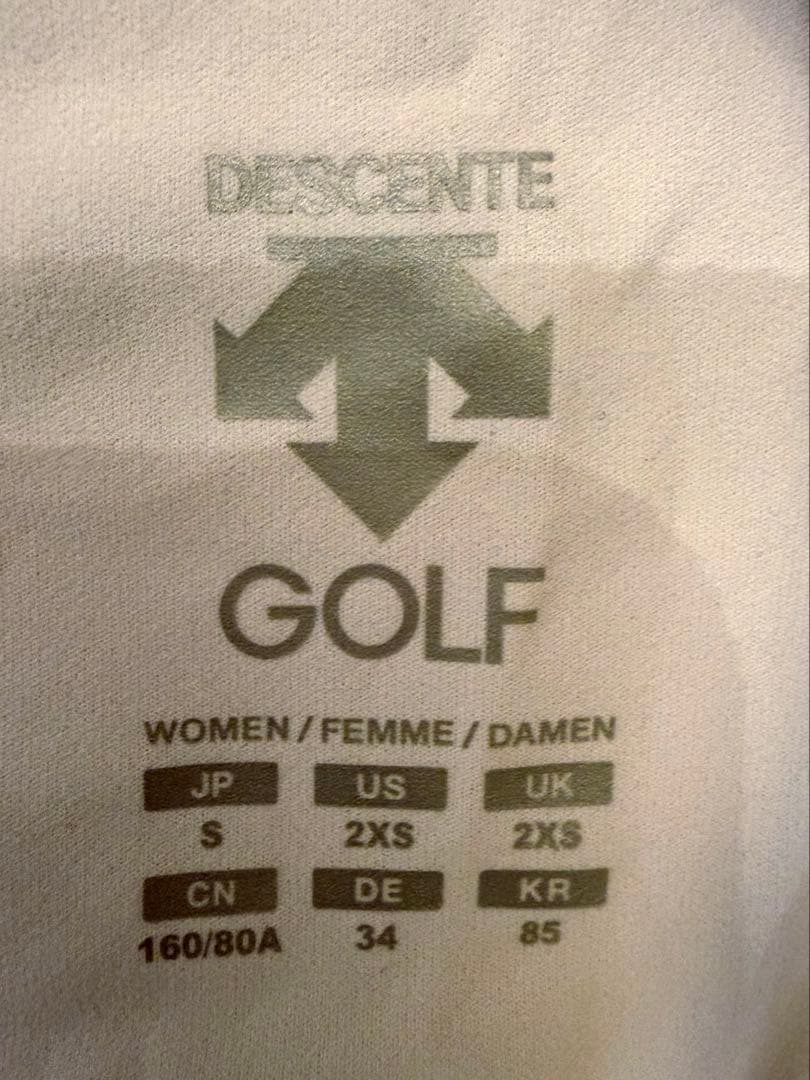 Descente Luxe Collection ホワイトシャツS