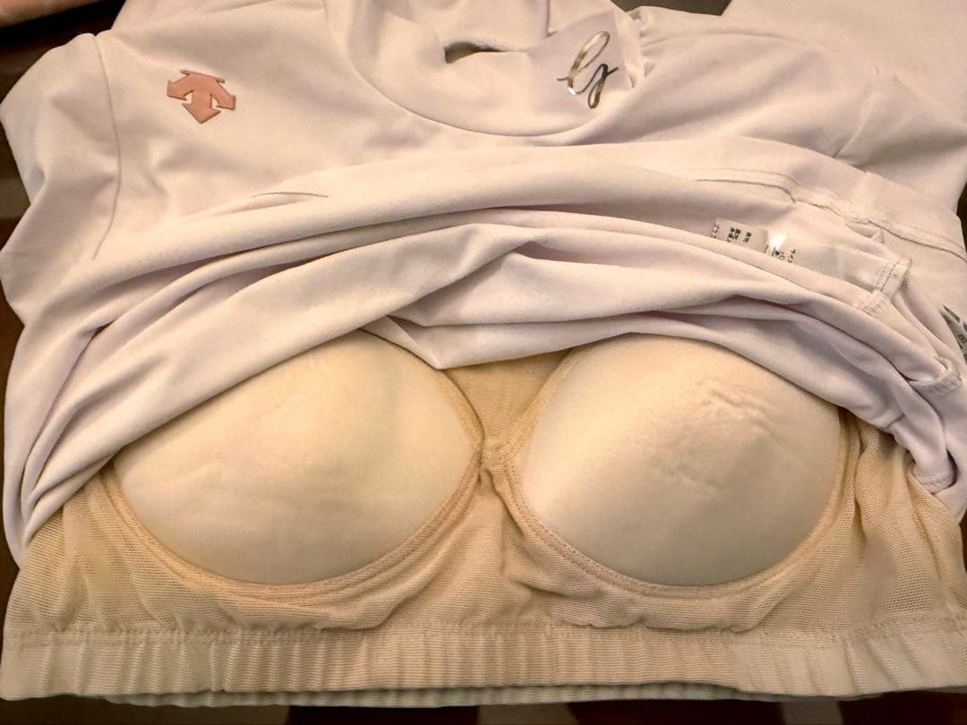 Descente Luxe Collection ホワイトシャツS