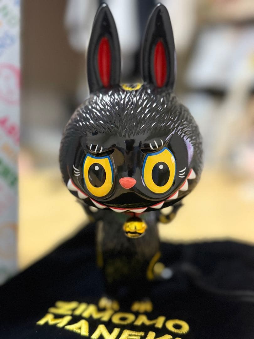 LABUBU ZIMOMO ラブブ招き猫 20 CM 限定版【早い者勝ち】