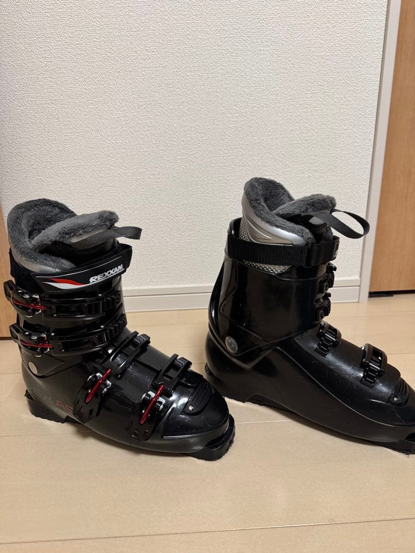 REXXAM スキーブーツ ブラック 27cm ※2/2までの限定値下げ