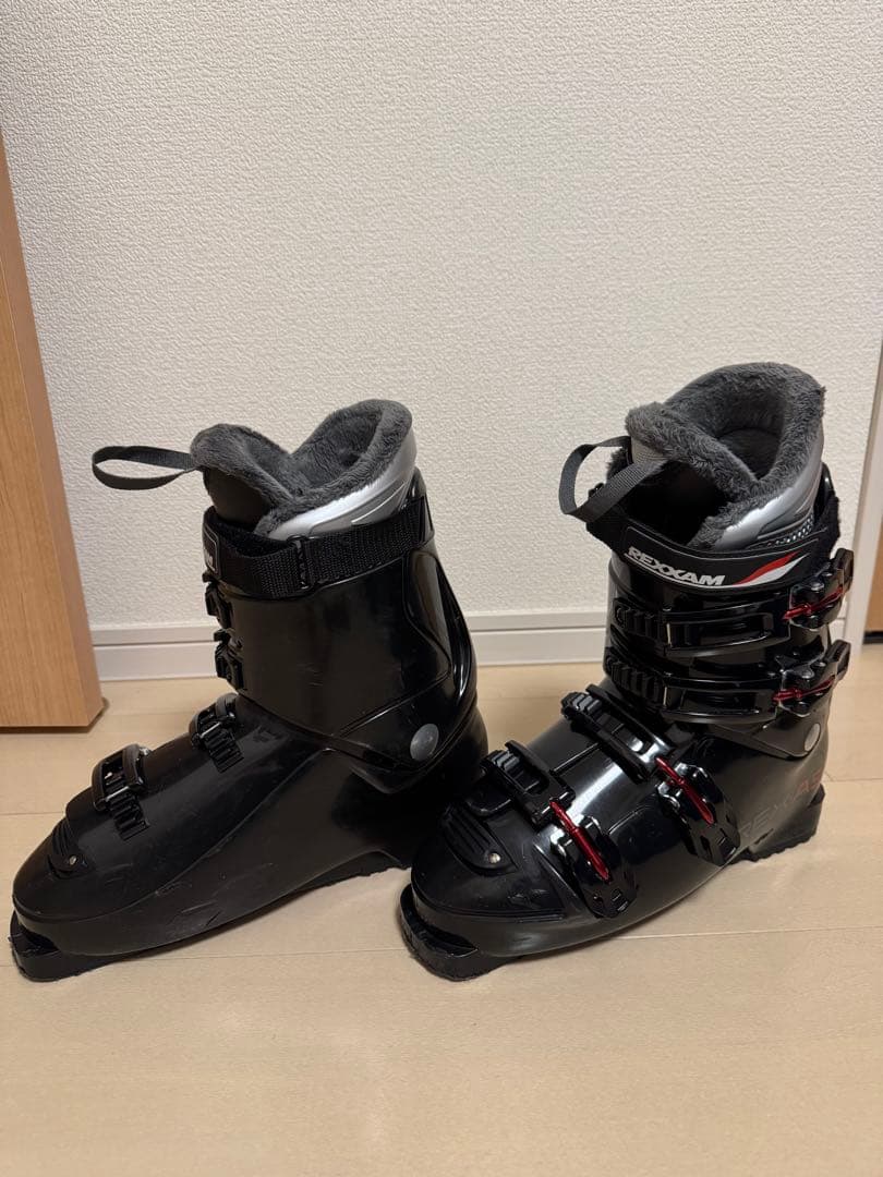 REXXAM スキーブーツ ブラック 27cm ※2/2までの限定値下げ