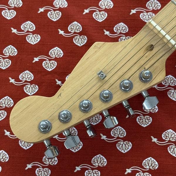 ミニエレキギター ブラック メーカー不詳