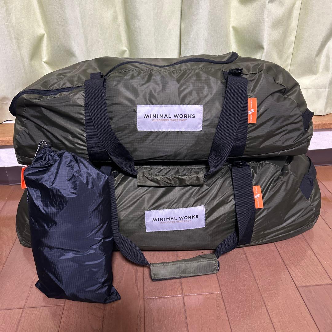 ミニマルワークス シェルターG ベスティブル＋メッシュドア付属