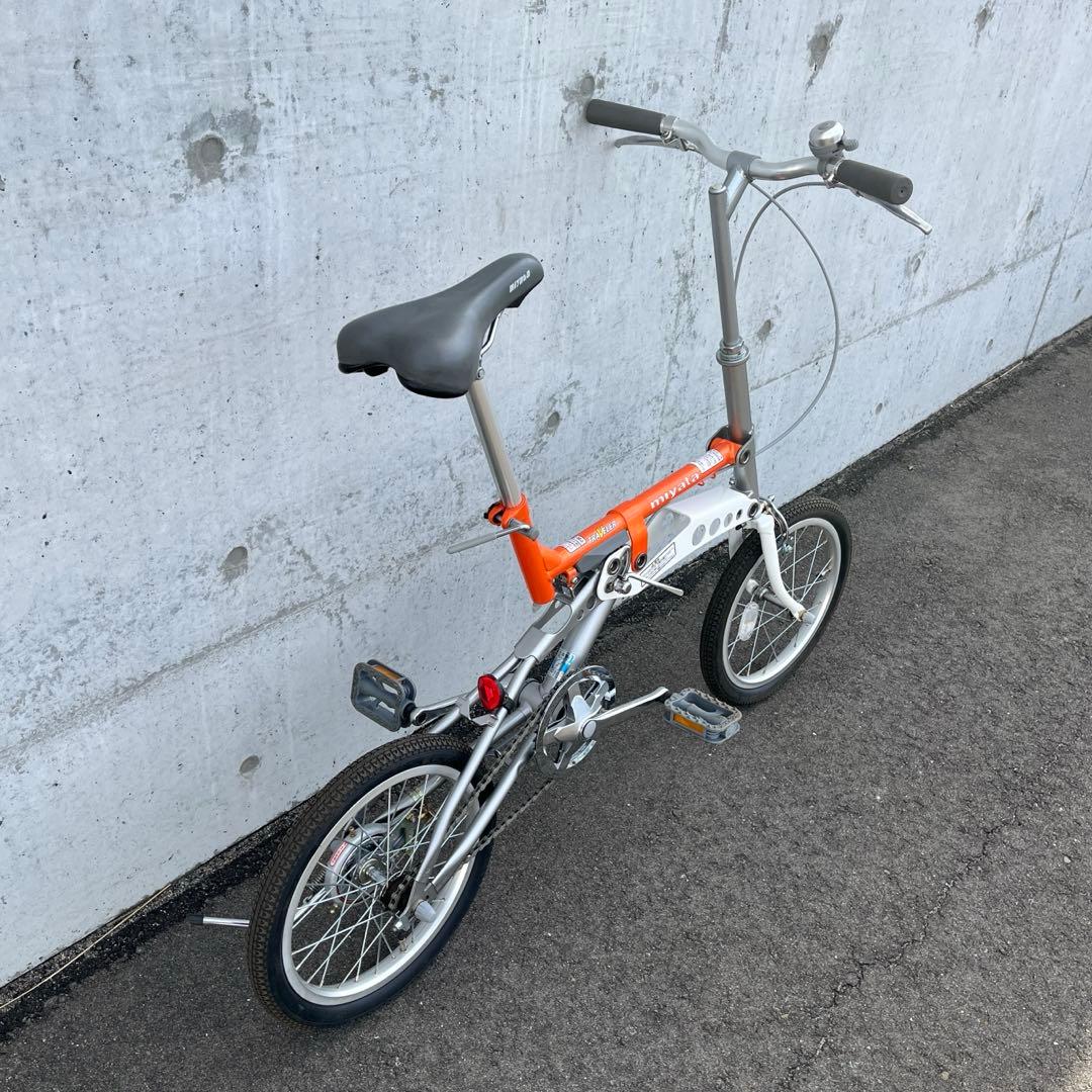 美品◼︎miyata ミヤタ トラベラー 折り畳み自転車 クイックフォールディング