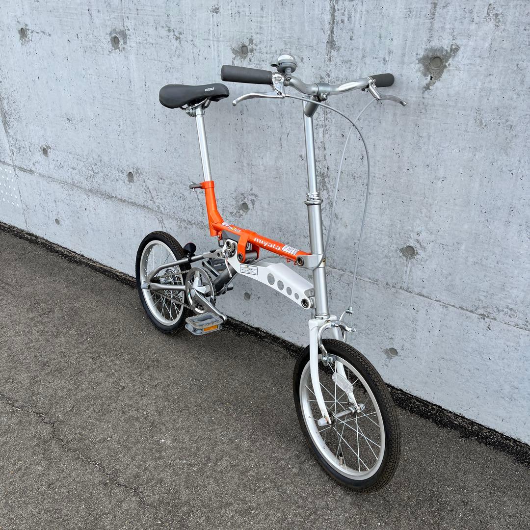 美品◼︎miyata ミヤタ トラベラー 折り畳み自転車 クイックフォールディング
