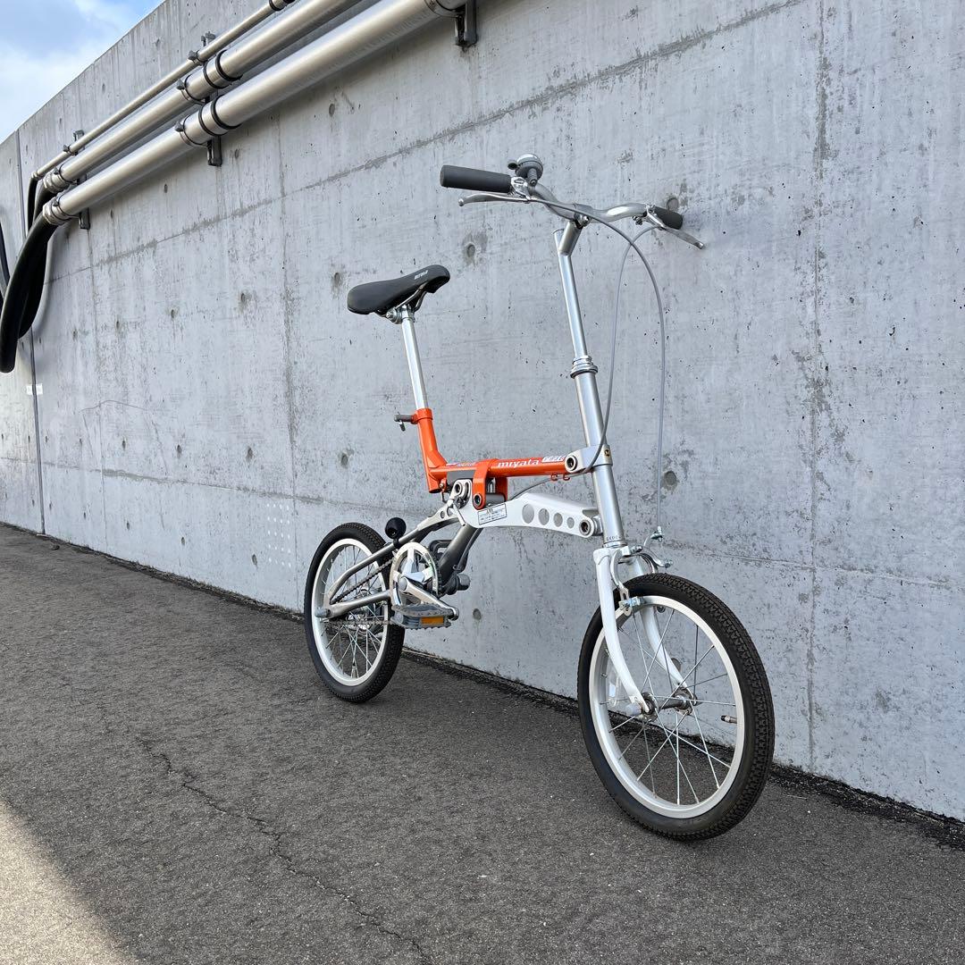美品◼︎miyata ミヤタ トラベラー 折り畳み自転車 クイックフォールディング