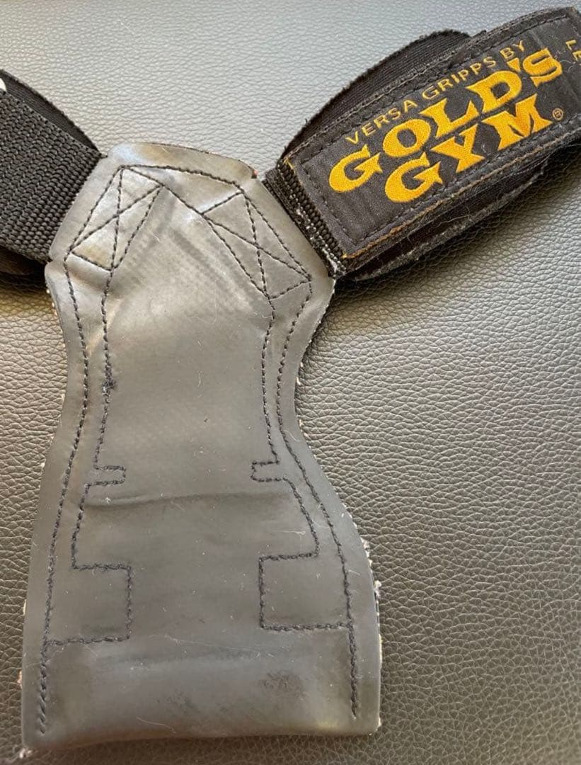 【美品】GOLD'S GYM パワーグリップ Mサイズ