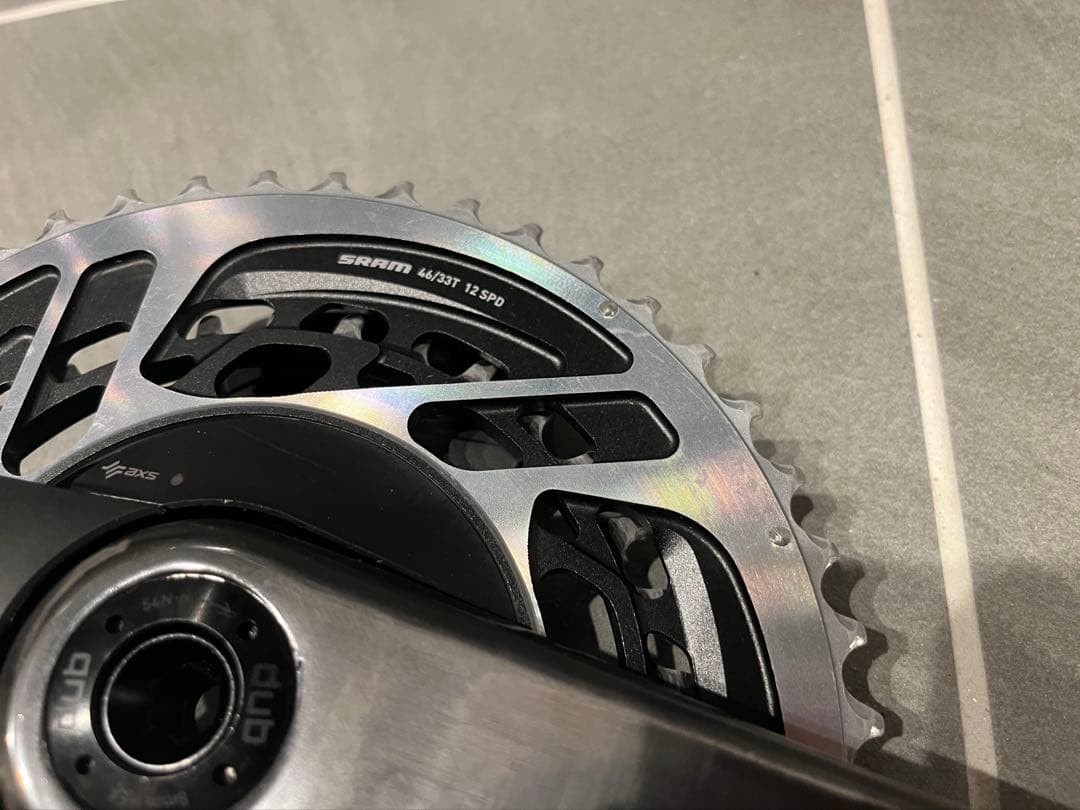 Sram Red AXS パワーメーター付きクランクセット 46/33 170