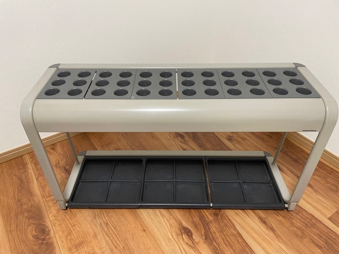 ミズシマ工業　傘立て　レインスタンド　36本立て　業務用　オフィス用