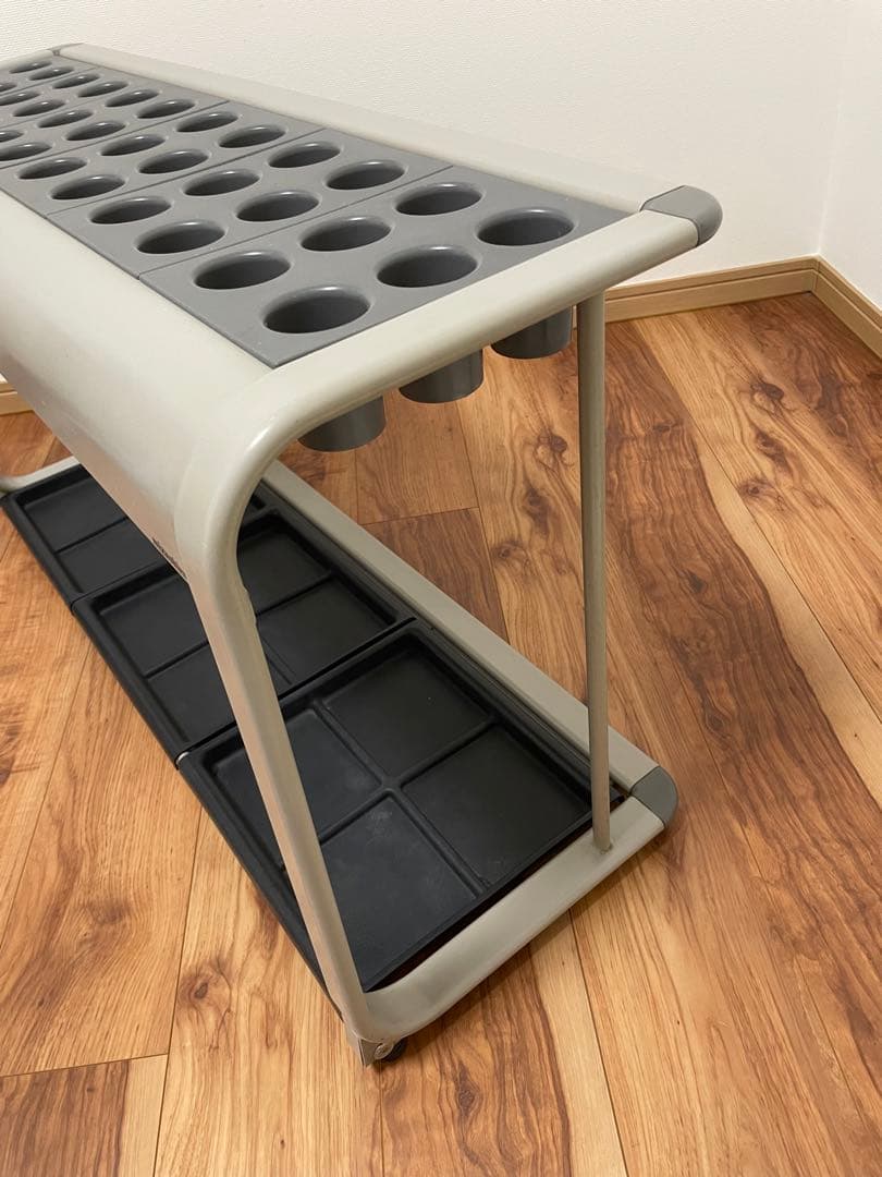 ミズシマ工業　傘立て　レインスタンド　36本立て　業務用　オフィス用