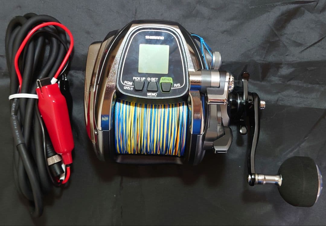 シマノ フォースマスター6000 電動リール PE8号 ライン付き