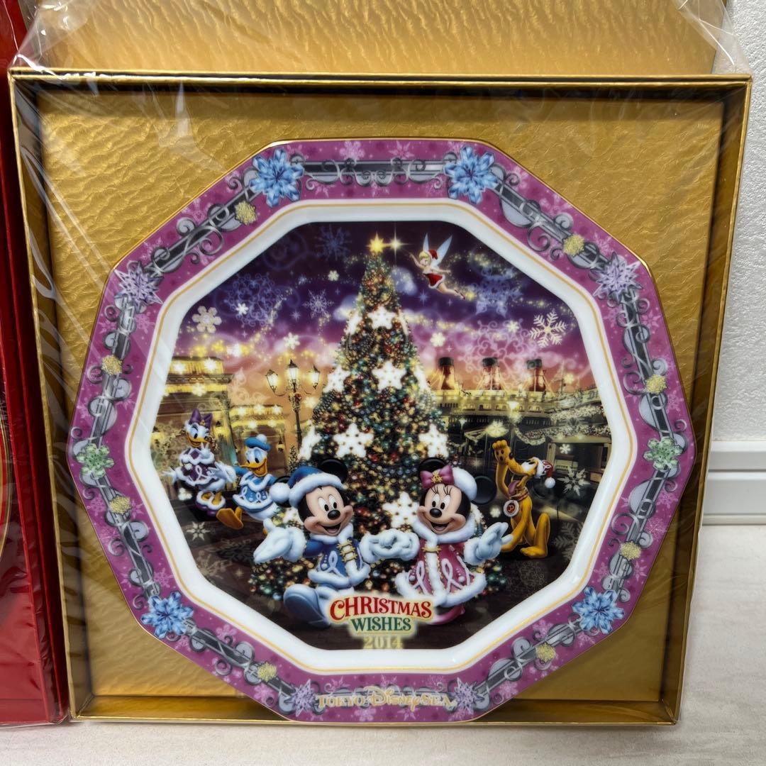 東京ディズニーランド クリスマスプレート 2014年セット