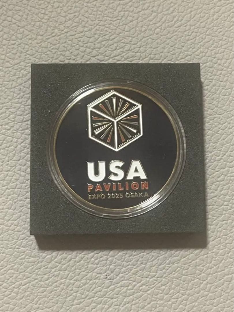 大阪関西万博　アメリカパビリオン メダル　非売品 レア