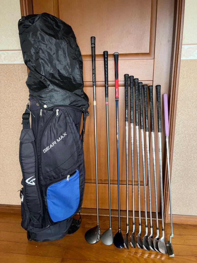 Callaway & GEAR MAX スタンド式キャディバッグ 11本セット！