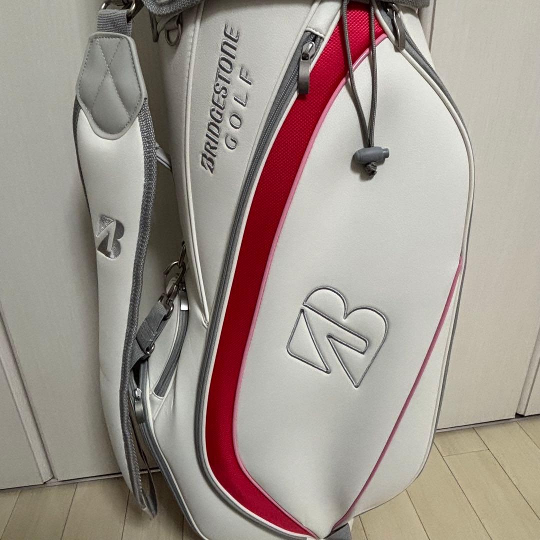 美品 レディース ブリヂストン BG-100Lクラブセット 8本組ピンク 初心者