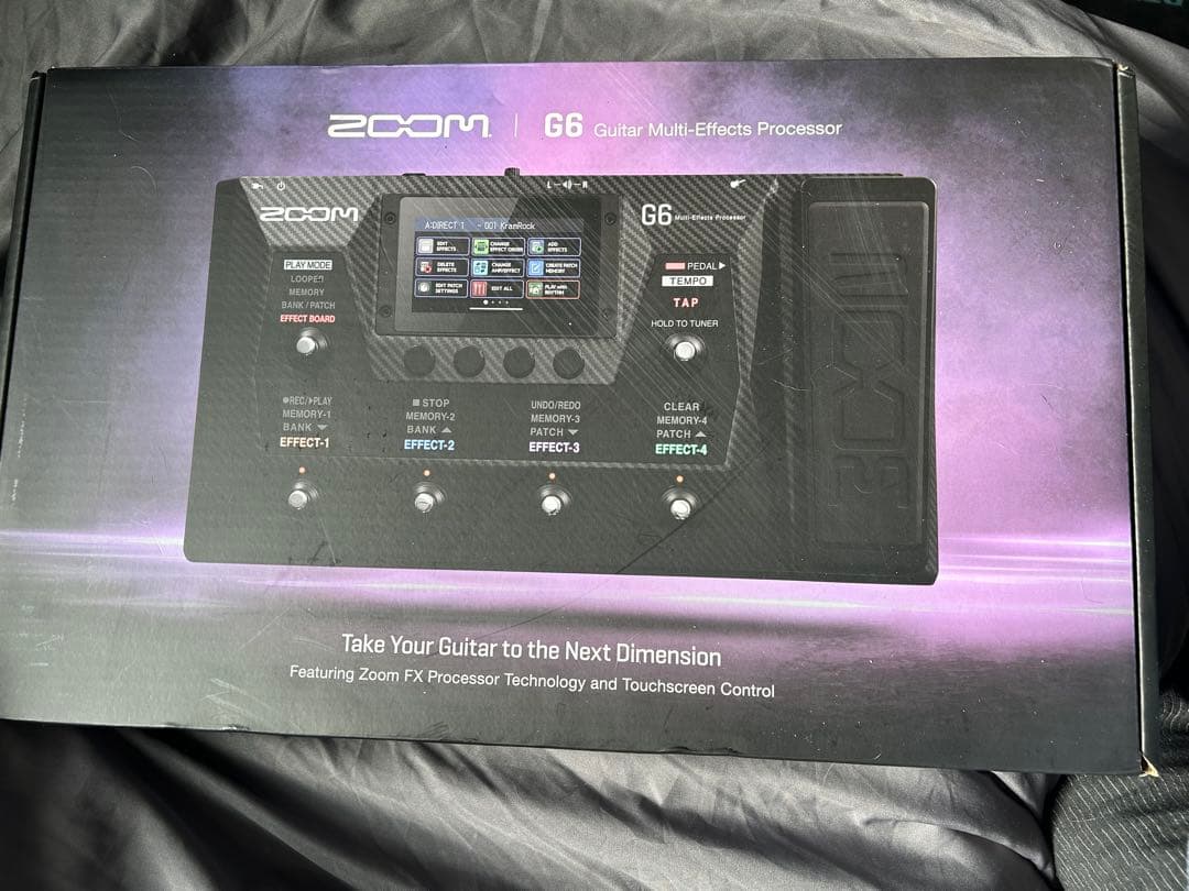 マルチエフェクター　ZOOM G6 新品