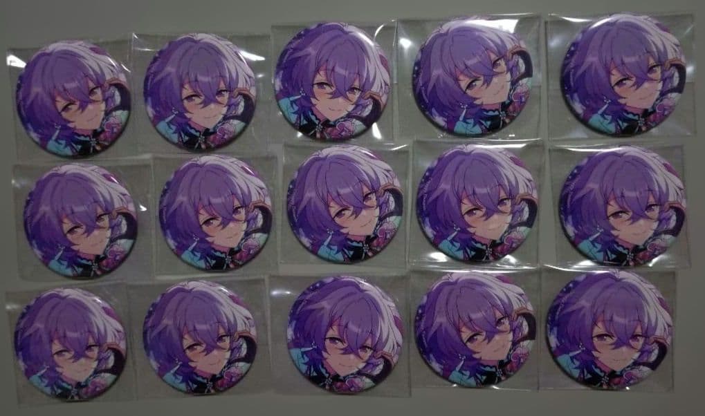 あんスタ ユメ 冬芽 缶バッジ 2024 Sep IDOL 15個