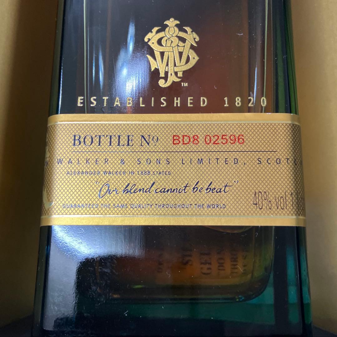 ジョニーウォーカー ブルーラベル 1L 40%