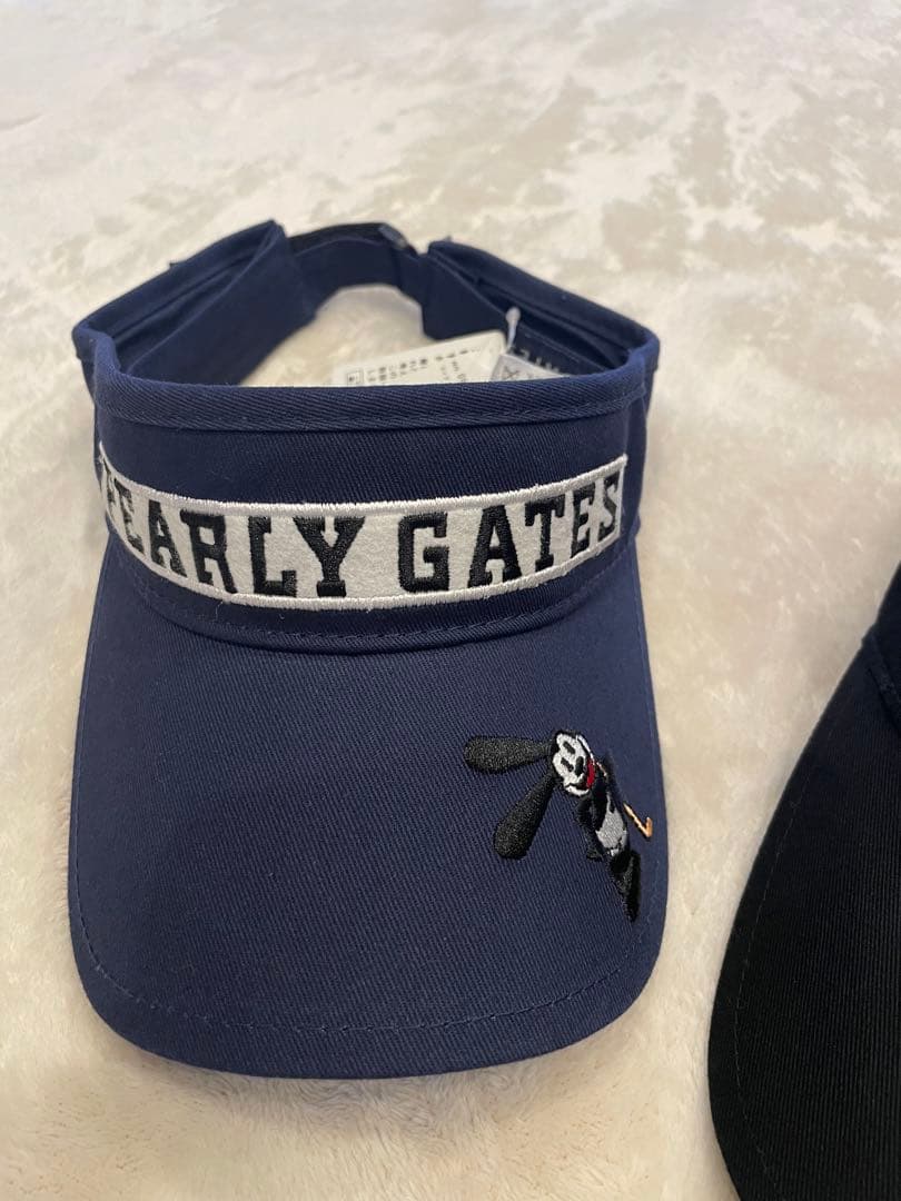 新品未使用パーリーゲイツ　バイザー、キャップセット売り