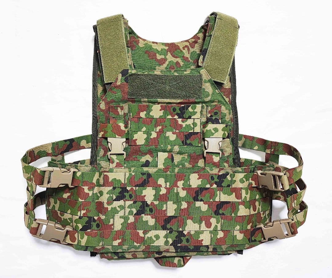 陸自迷彩 18式 防弾ベスト プレートキャリア ソフトアーマー セット IR対応